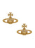 Mayfair Bas Relief Earrings - Gold - 6201035E-02R115