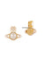 Tillya Earrings - Gold/Pink - 6201035W-02R811