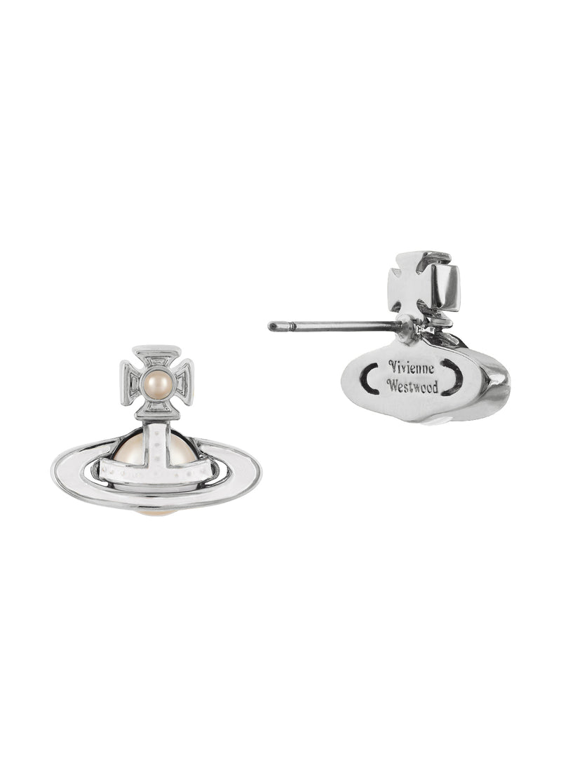 Simonetta Bas Relief Earrings - Silver/Pink - 6201035Z-02P113