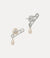Claude Small Stud Earrings - Silver - 62010363-02P103