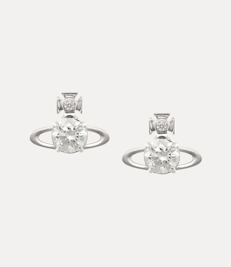 Reina Large Earrings - Silver - 62010376-02P102