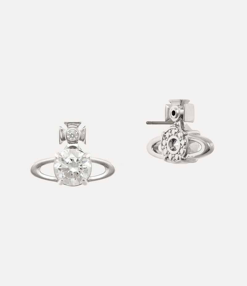 Reina Large Earrings - Silver - 62010376-02P102