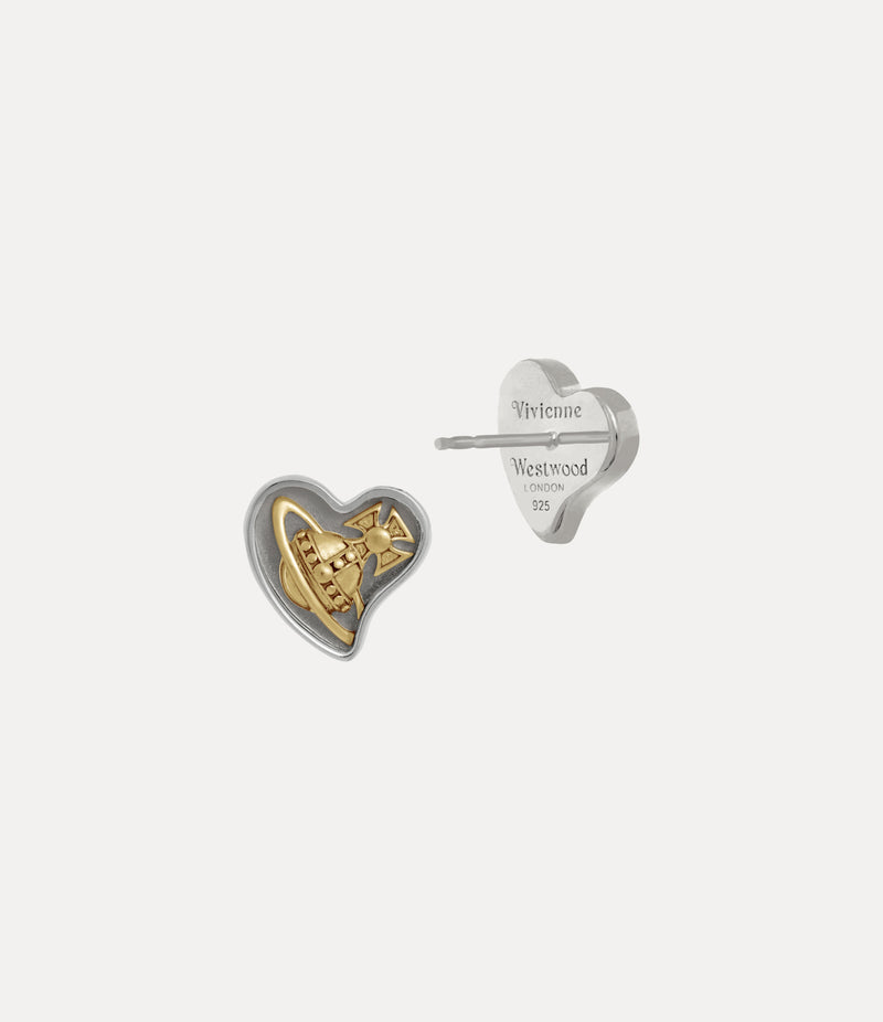 Faye Earrings - Silver/Gold - 6201038D-01P005