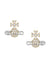 Hectorina Earrings - Gold/Silver - 6201038R-02R739