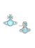 Beatrix Earrings - Silver/Turquoise