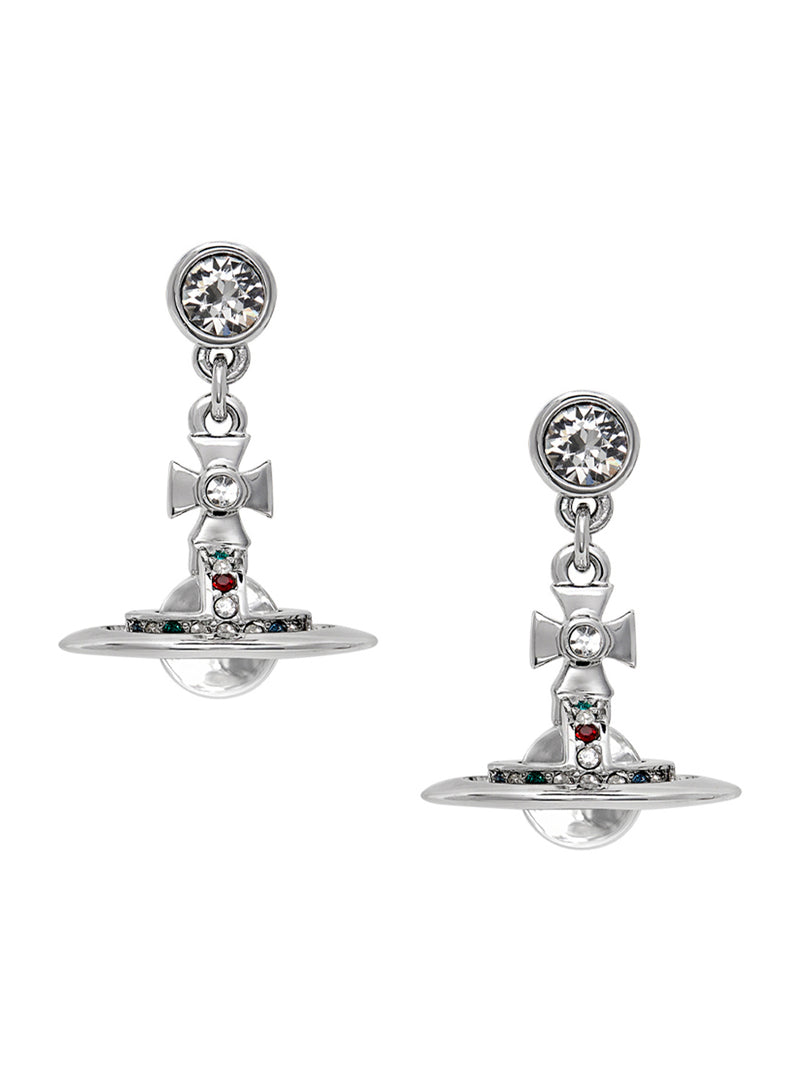 New Petite Orb Earrings - Silver - 62020032-02P019-CN