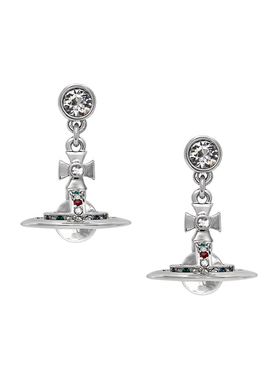 New Petite Orb Earrings - Silver - 62020032-02P019-CN