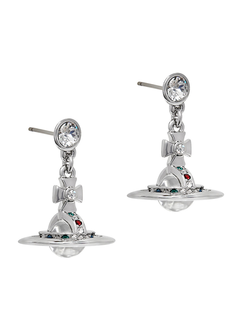 New Petite Orb Earrings - Silver - 62020032-02P019-CN