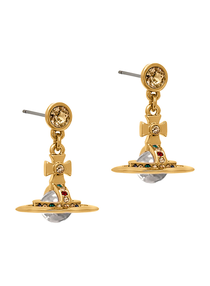 New Petite Orb Earrings - Gold - 62020032-02R001-CN