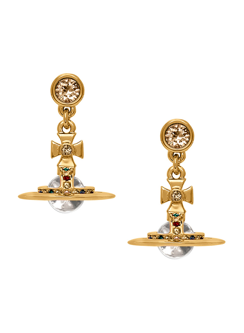 New Petite Orb Earrings - Gold - 62020032-02R001-CN