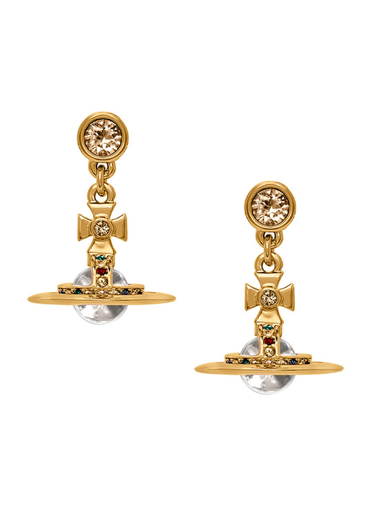 New Petite Orb Earrings - Gold - 62020032-02R001-CN