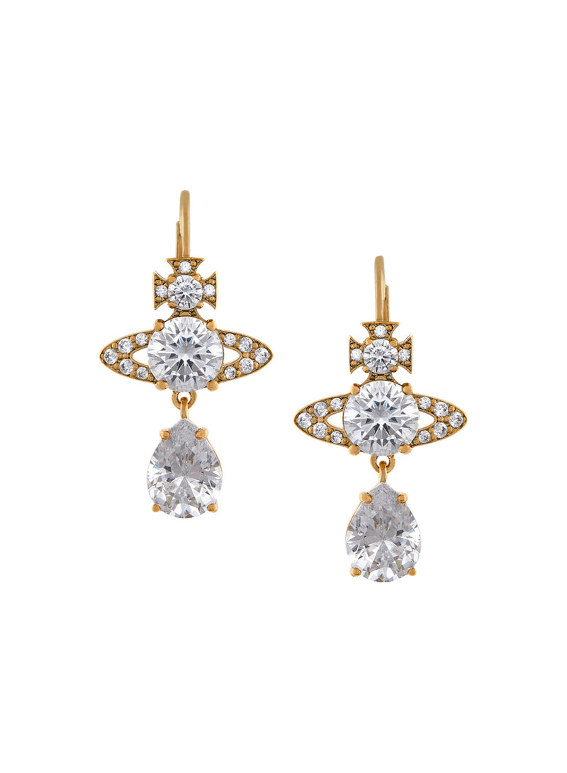Ismene Drop Earrings - Gold - 62020110-02R102-IM