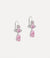 Ismene Drop Earrings - Silver - 62020110