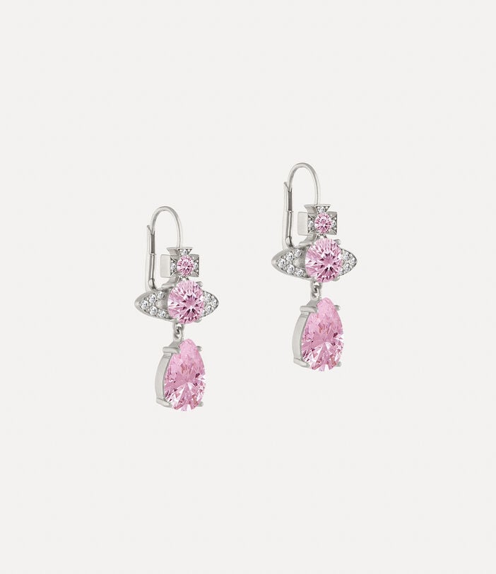 Ismene Drop Earrings - Silver - 62020110