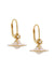 Simonetta Earrings - Gold/Lavender - 62020115-02R769