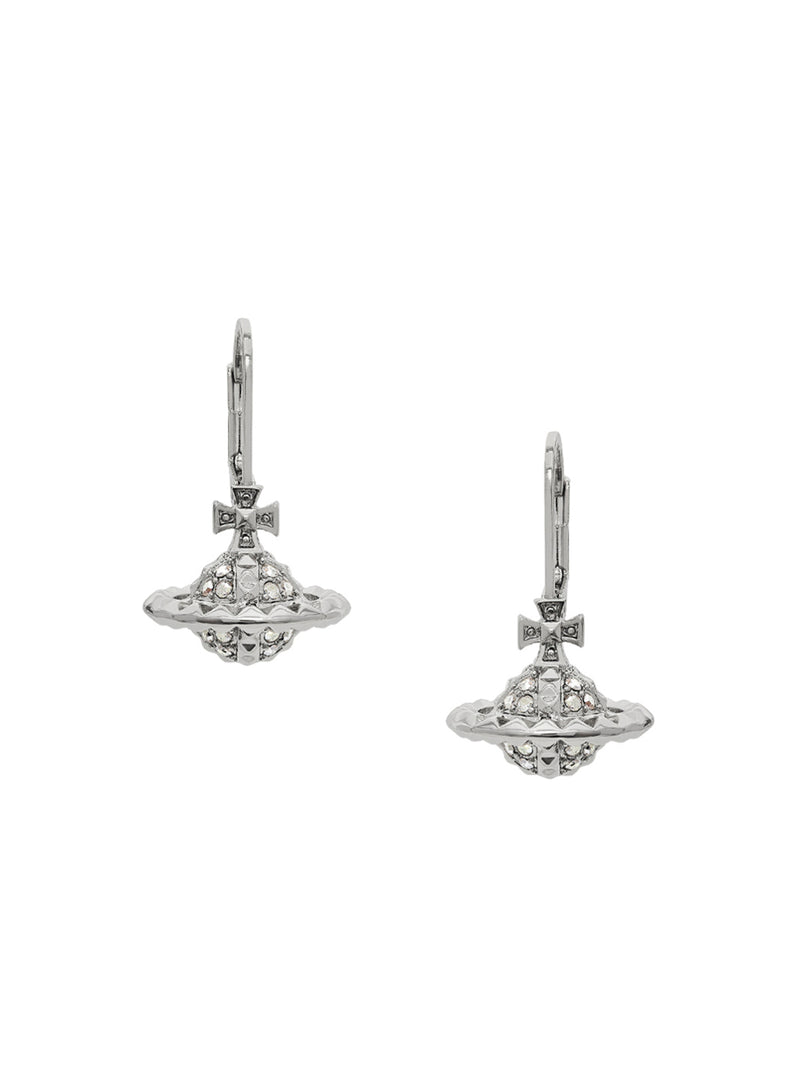 Mayfair Small Orb Drop Earrings - Silver - 6202014G-02W110-MY