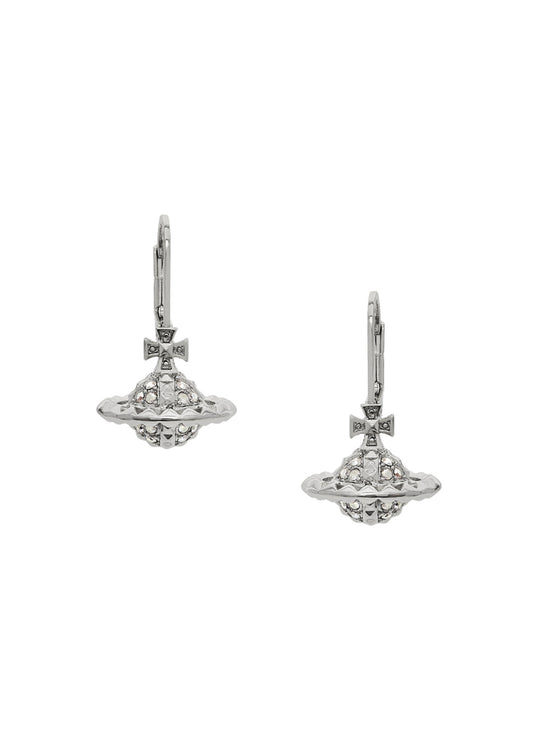 Mayfair Small Orb Drop Earrings - Silver - 6202014G-02W110-MY