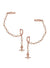 Samara Earrings - Rose Gold - 62020157-02G156-FJ