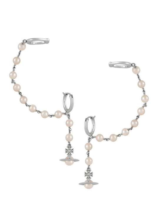 Samara Earrings - Silver - 62020157-02P103-FJ