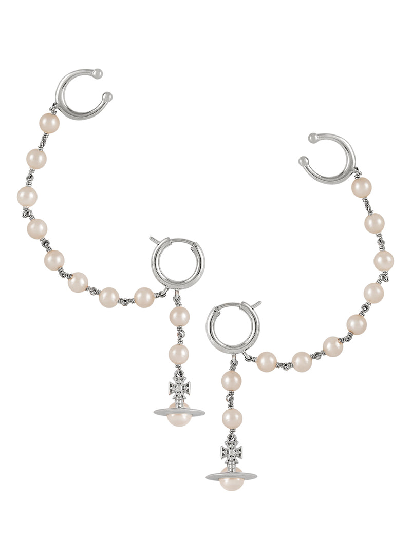 Samara Earrings - Silver - 62020157-02P103-FJ