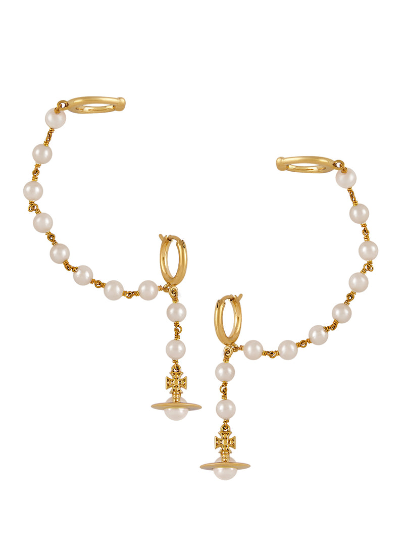 Samara Earrings - Gold - 62020157-02R107-FJ