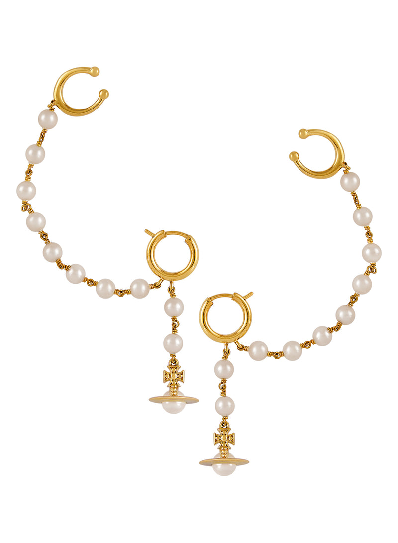 Samara Earrings - Gold - 62020157-02R107-FJ