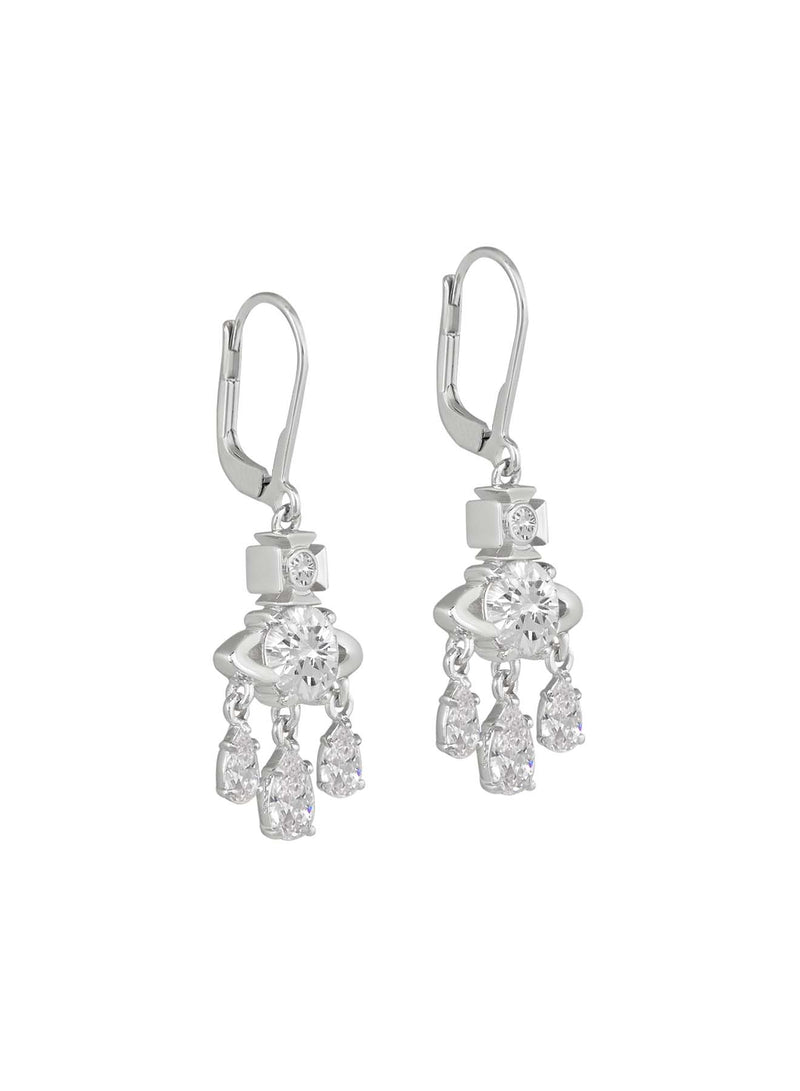 Joaquina Earrings - Silver - 62020169-02P102