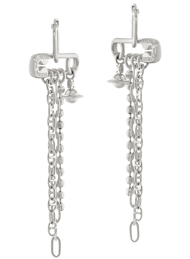 Ginetta Earrings - Silver - 6202017A-02P019