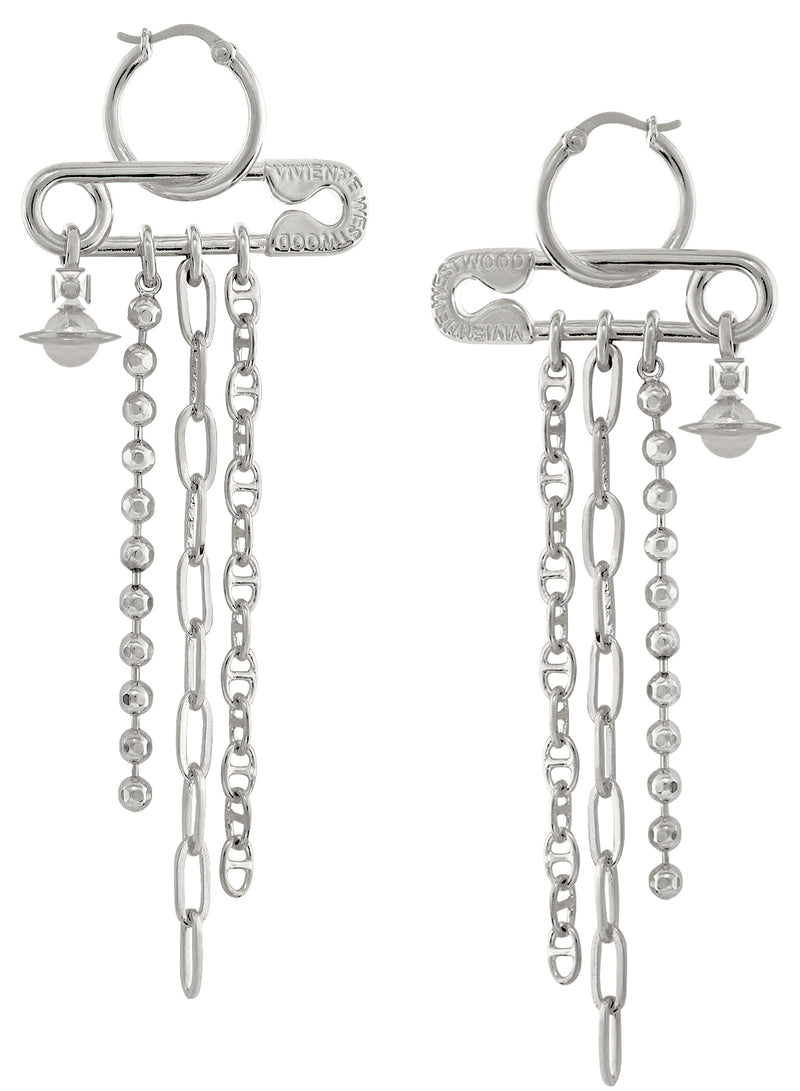 Ginetta Earrings - Silver - 6202017A-02P019