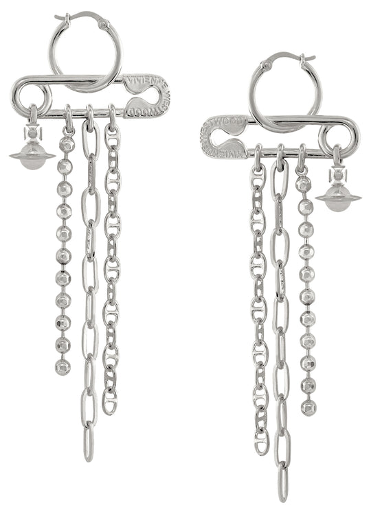 Ginetta Earrings - Silver - 6202017A-02P019