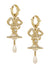 Rigoberta Pearl Earrings - Gold