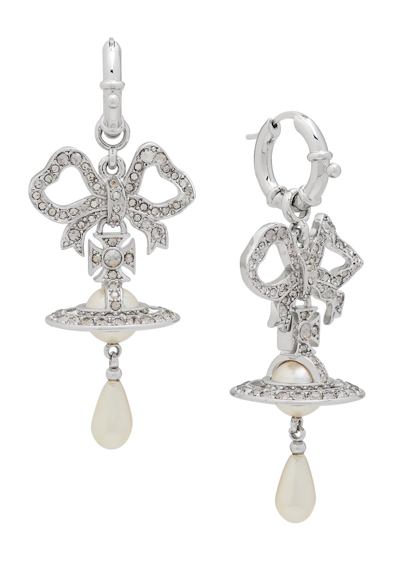 Rigoberta Pearl Earrings - Silver - 6202017H-02P699 – Sarah