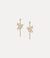 Olympia CZ Hoop Earrings - Gold/Champagne - 6202017X-02RA05