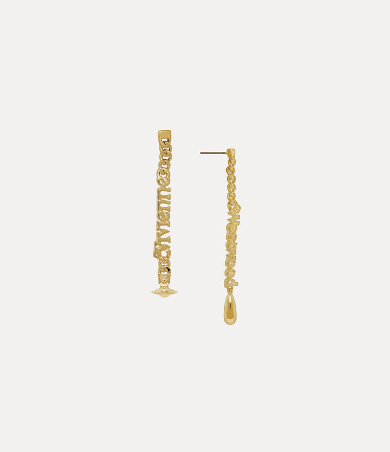 Millicent Drop Earrings - Gold-  62020183-02R001