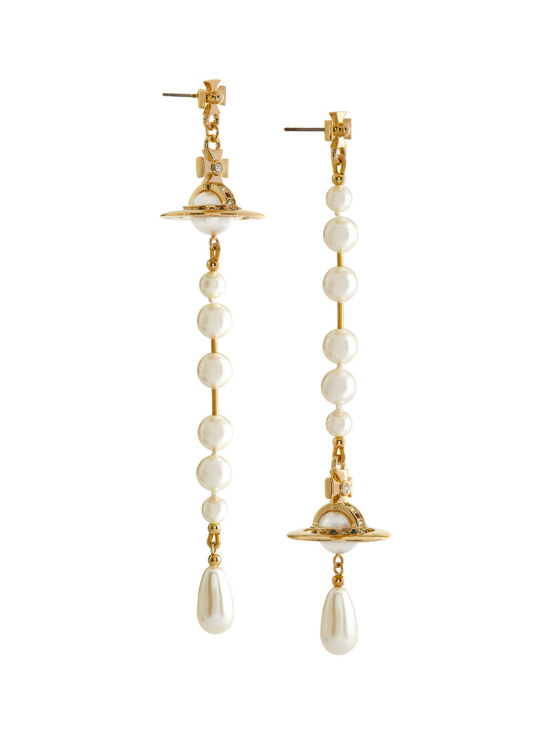 Broken Pearl Earrings - Gold - 62030002-02R118-CN