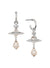 Aleksa Drop Earrings - Silver - 62030072-02P226-CN