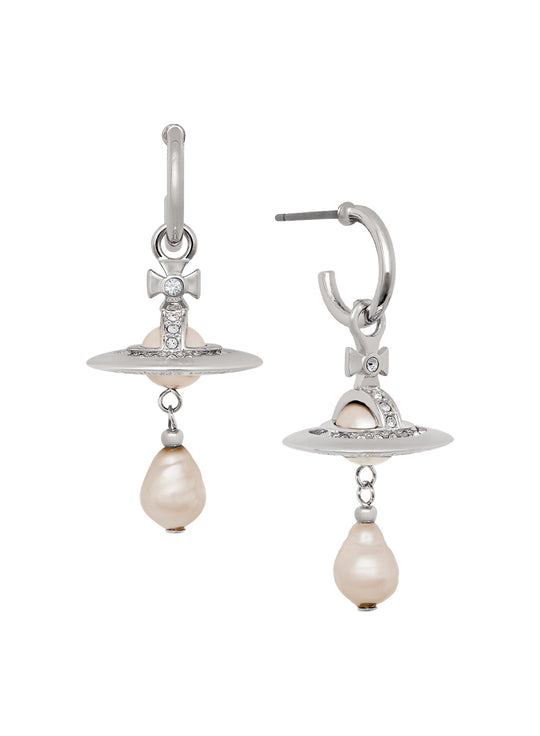 Aleksa Drop Earrings - Silver - 62030072-02P226-CN