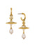 Aleksa Drop Earrings - Gold - 62030072-02R496-CN
