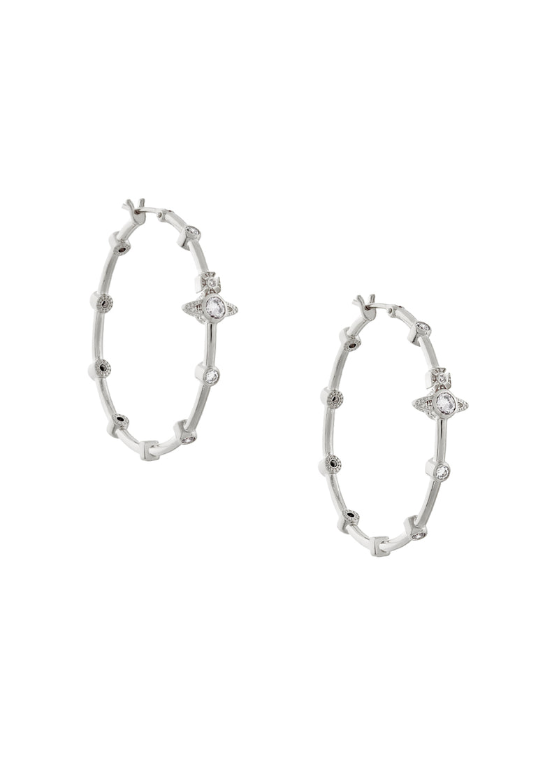 Felicia Earrings - Silver - 6203007K-02P102-SM