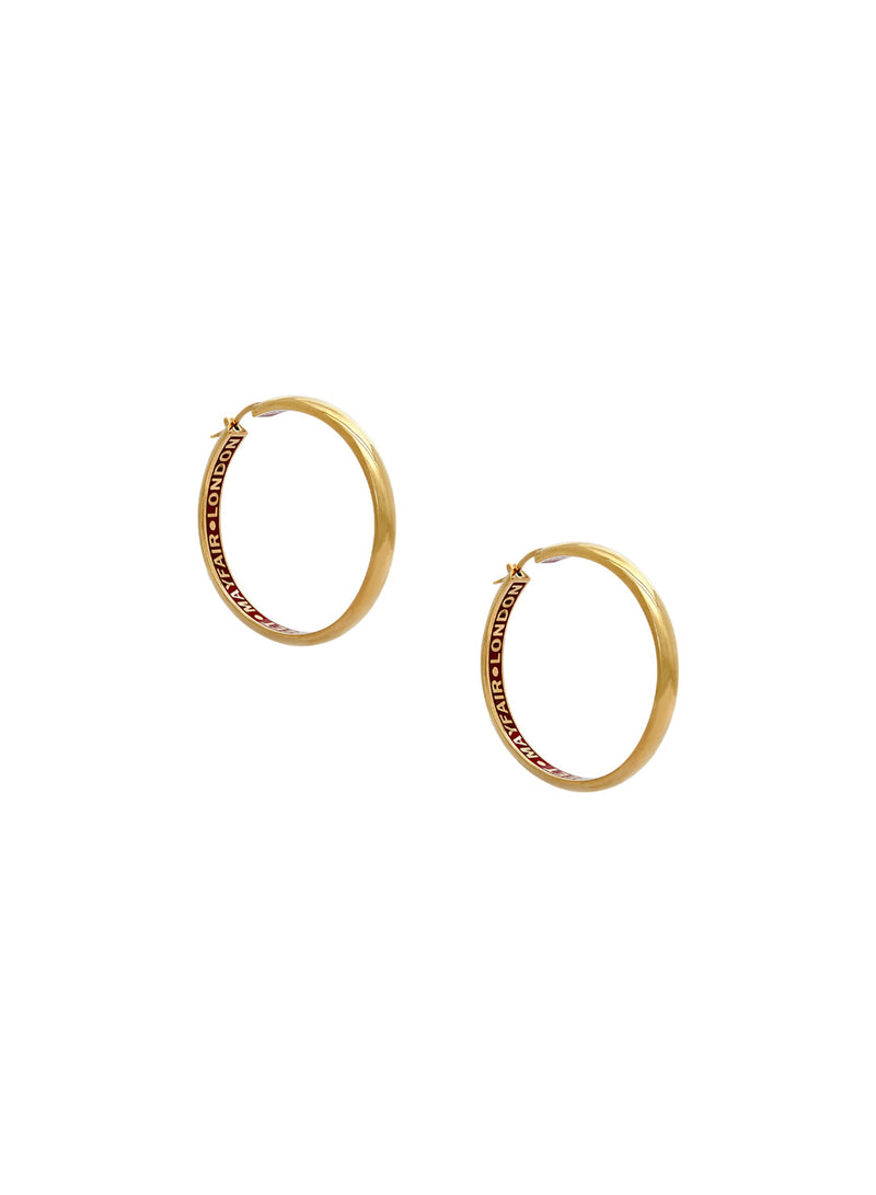 Joycelyn Hoop Earrings - Gold