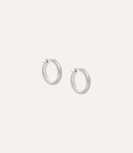 Joycelyn Small Earrings - Silver/White - 6203007M-02P294-IM