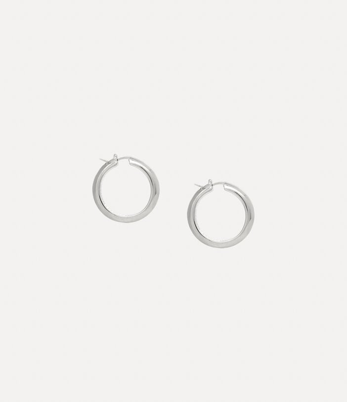 Joycelyn Small Earrings - Silver/White - 6203007M-02P294-IM