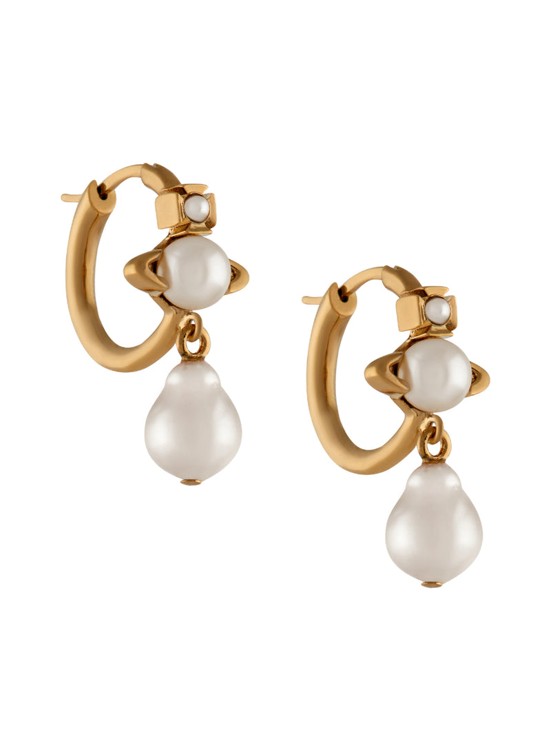Cybille Earrings - Gold - 62030081-02R107-IM