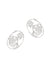 Eloisa Hoop Earrings - Silver - 6203008R-02P102