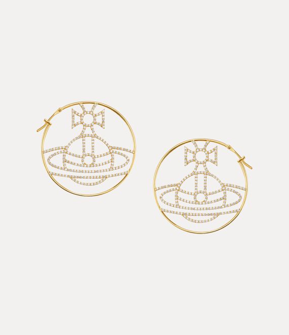 Eloisa Hoop Earrings - Gold - 6203008R-02R102