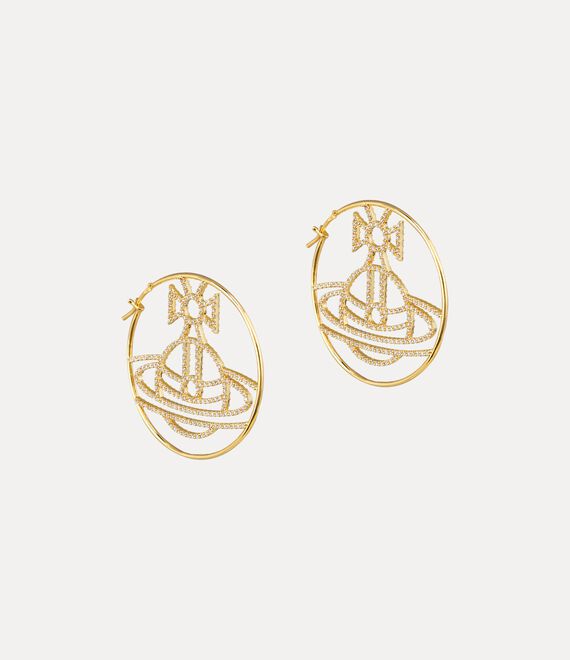 Eloisa Hoop Earrings - Gold - 6203008R-02R102