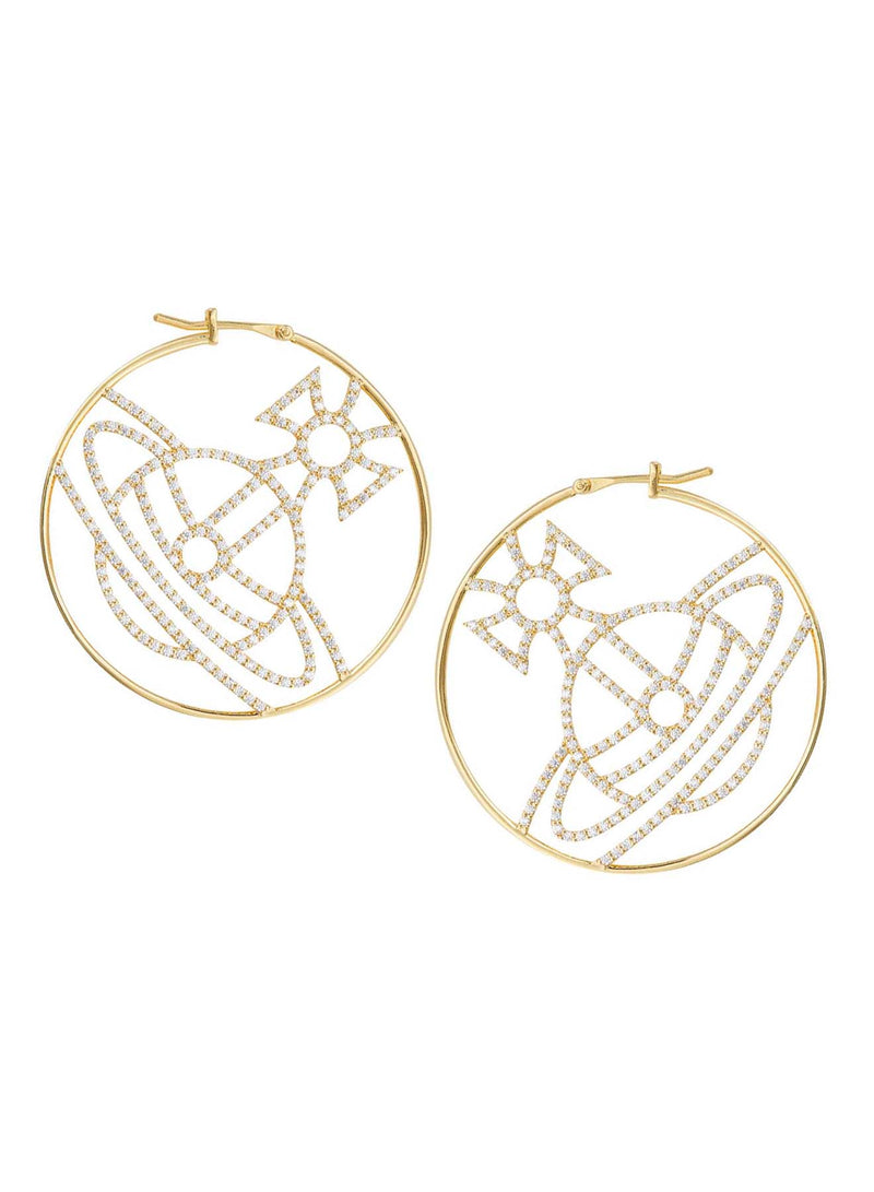 Eloisa Hoop Earrings - Gold - 6203008R-02R102