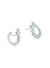 Lydia Earrings - Silver/Aquamarine - 6203009A-02P775