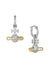 Hectorina Hoop Earrings - Silver/Gold - 6203009B-02P133