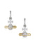 Hectorina Hoop Earrings - Silver/Gold - 6203009B-02P133